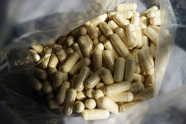 Macapulver in Kapseln